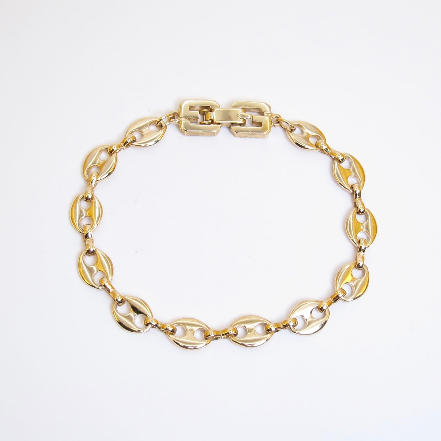 Givenchy Vintage Anchor Link Golden Bracelet