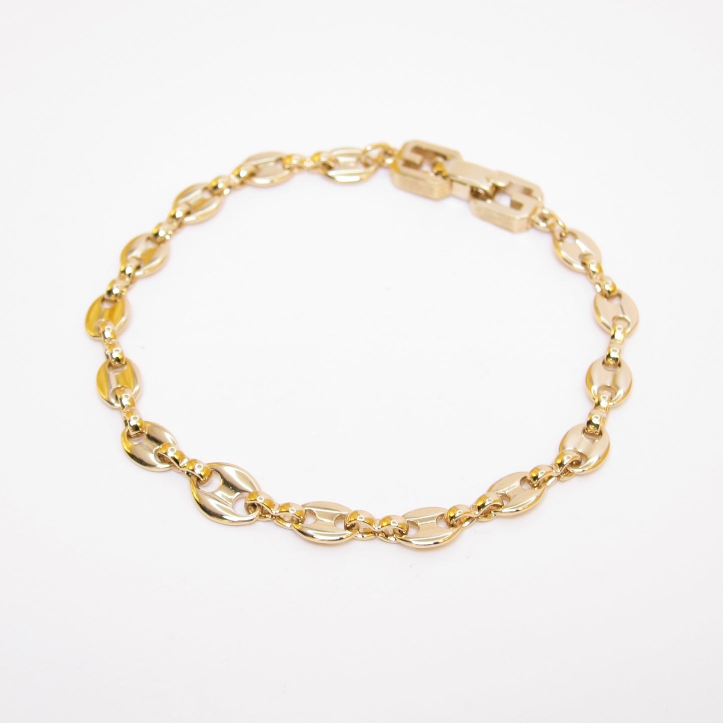 Givenchy Vintage Anchor Link Golden Bracelet