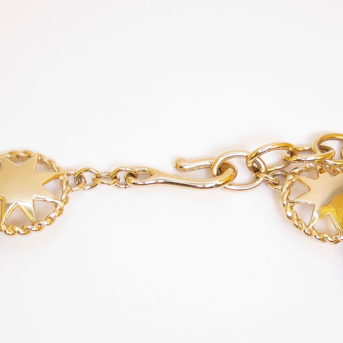 Givenchy Vintage Sunburst Medallion Golden Necklace
