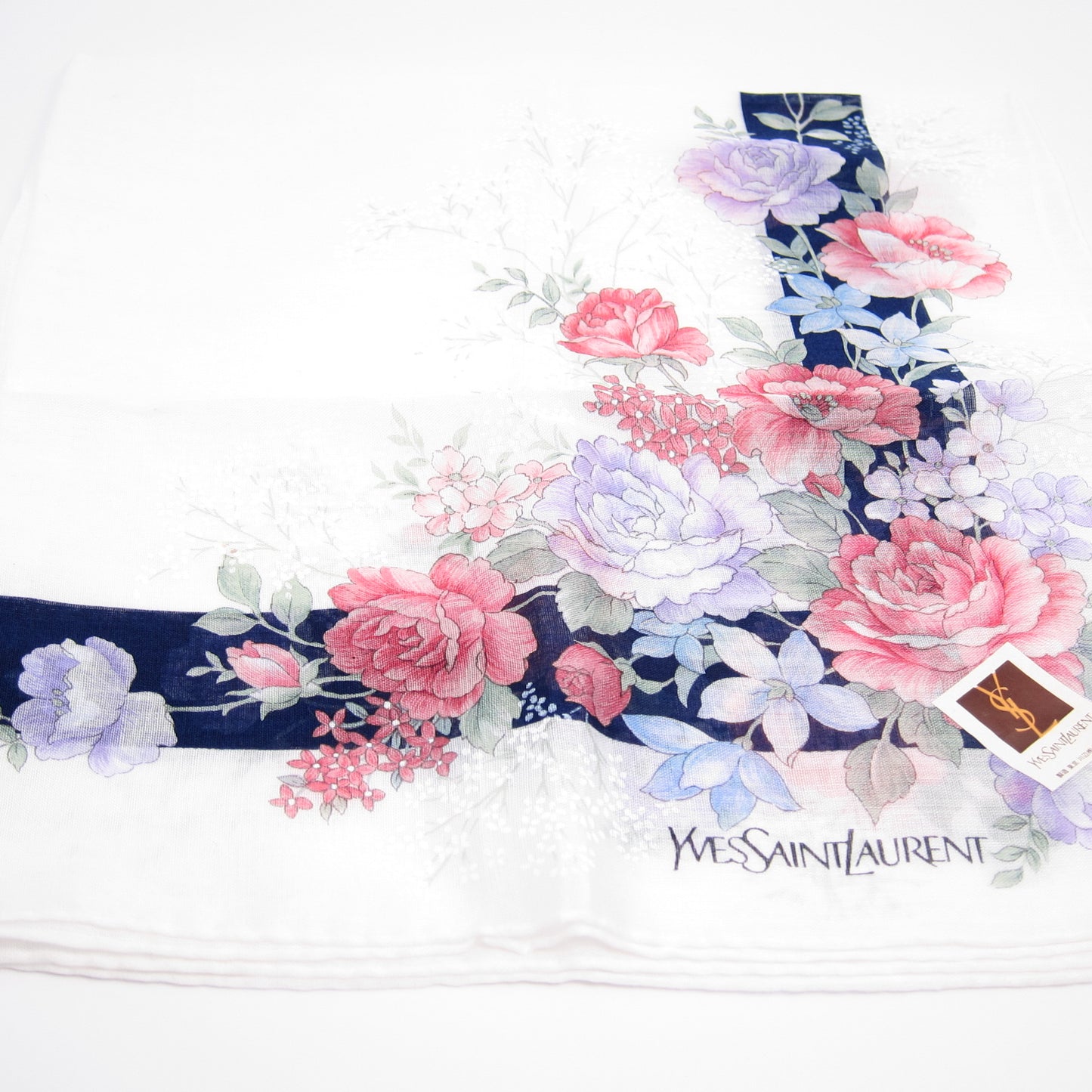 Yves Saint Laurent Vintage Unused Handkerchief