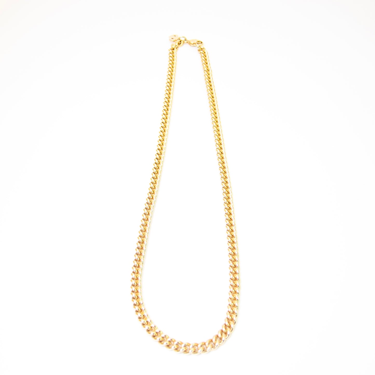 Christian Dior Vintage Stylish Golden Necklace