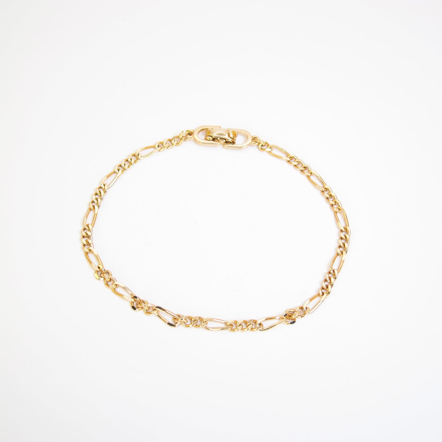 Christian Dior Vintage Stylish Golden Bracelet