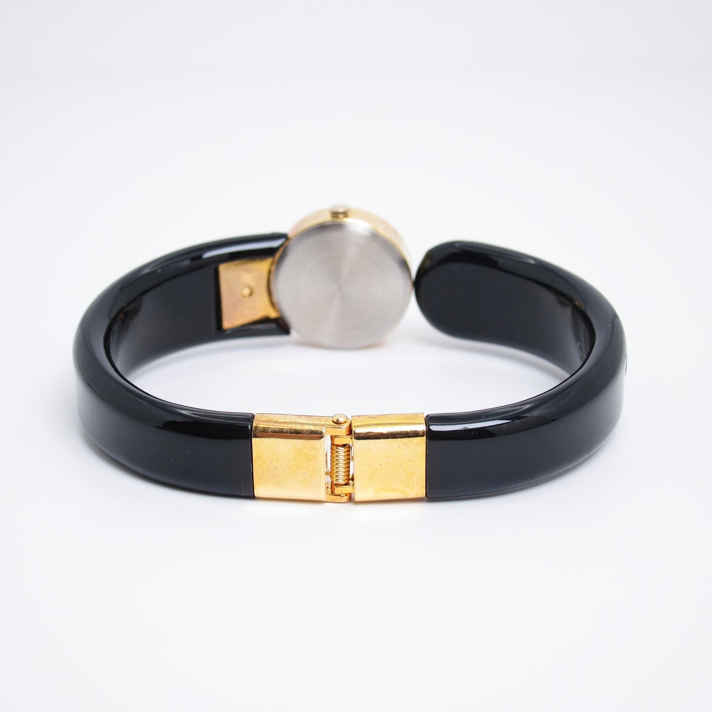 Mikimoto Vintage Round White Face with Rhinestone Bangle Watch
