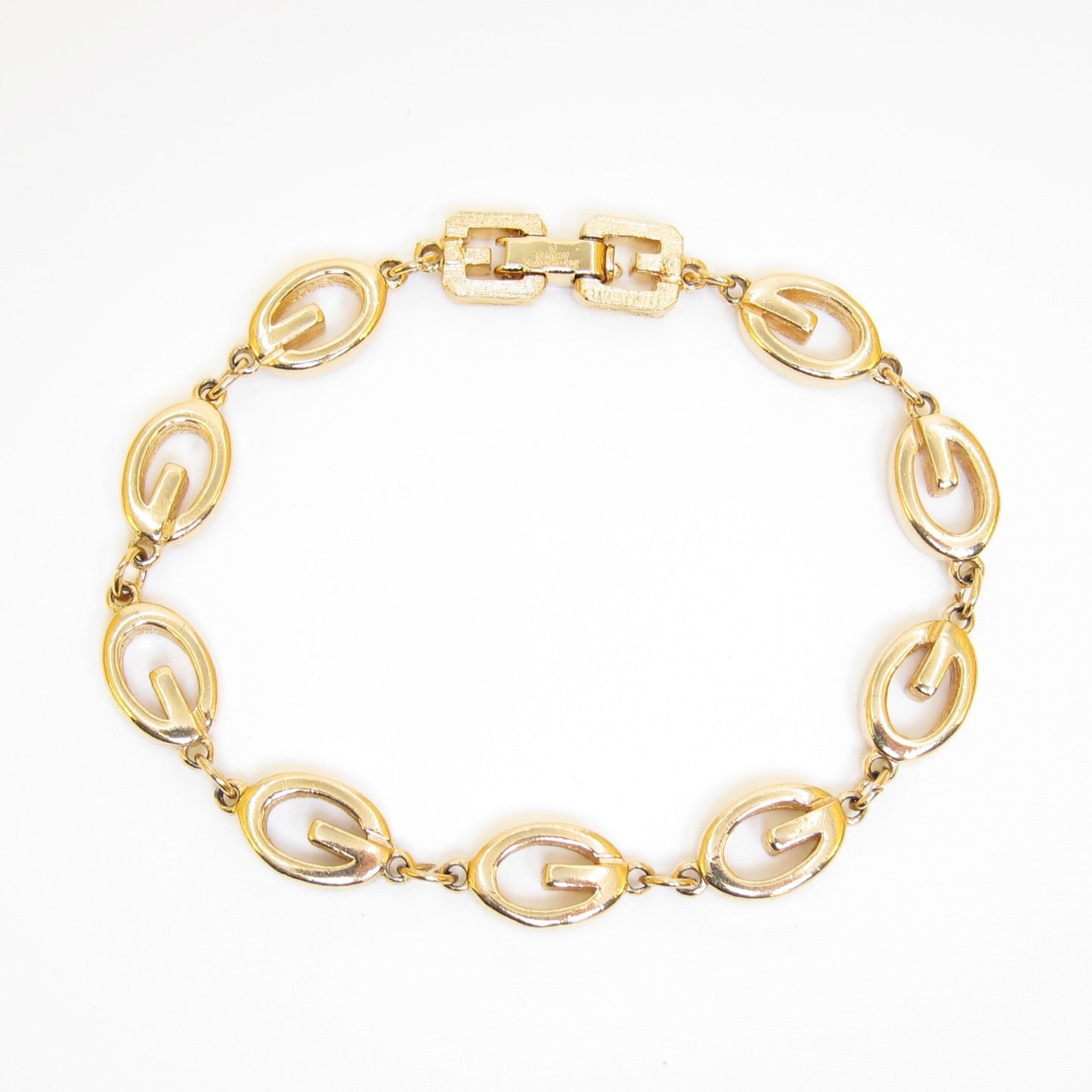 Givenchy Vintage G Link Bracelet