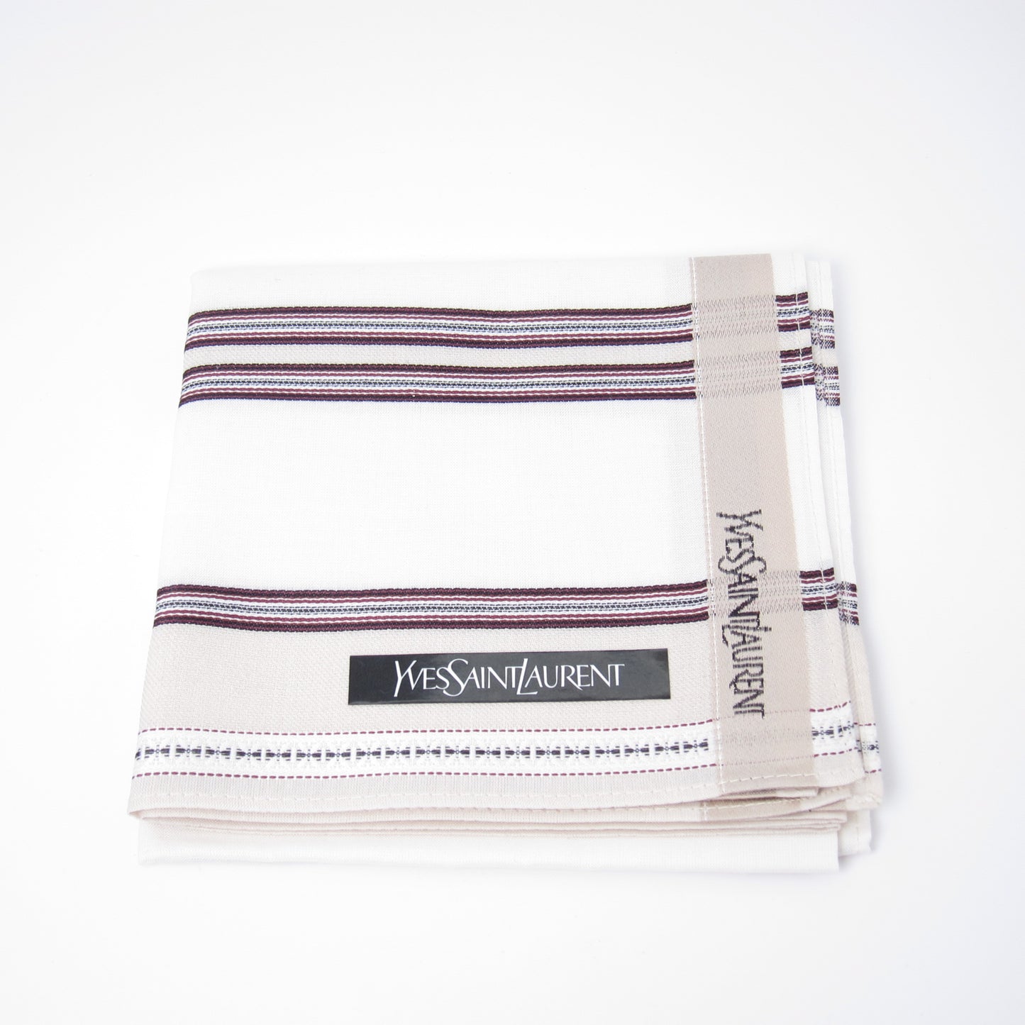 Yves Saint Laurent Vintage Unused Handkerchief