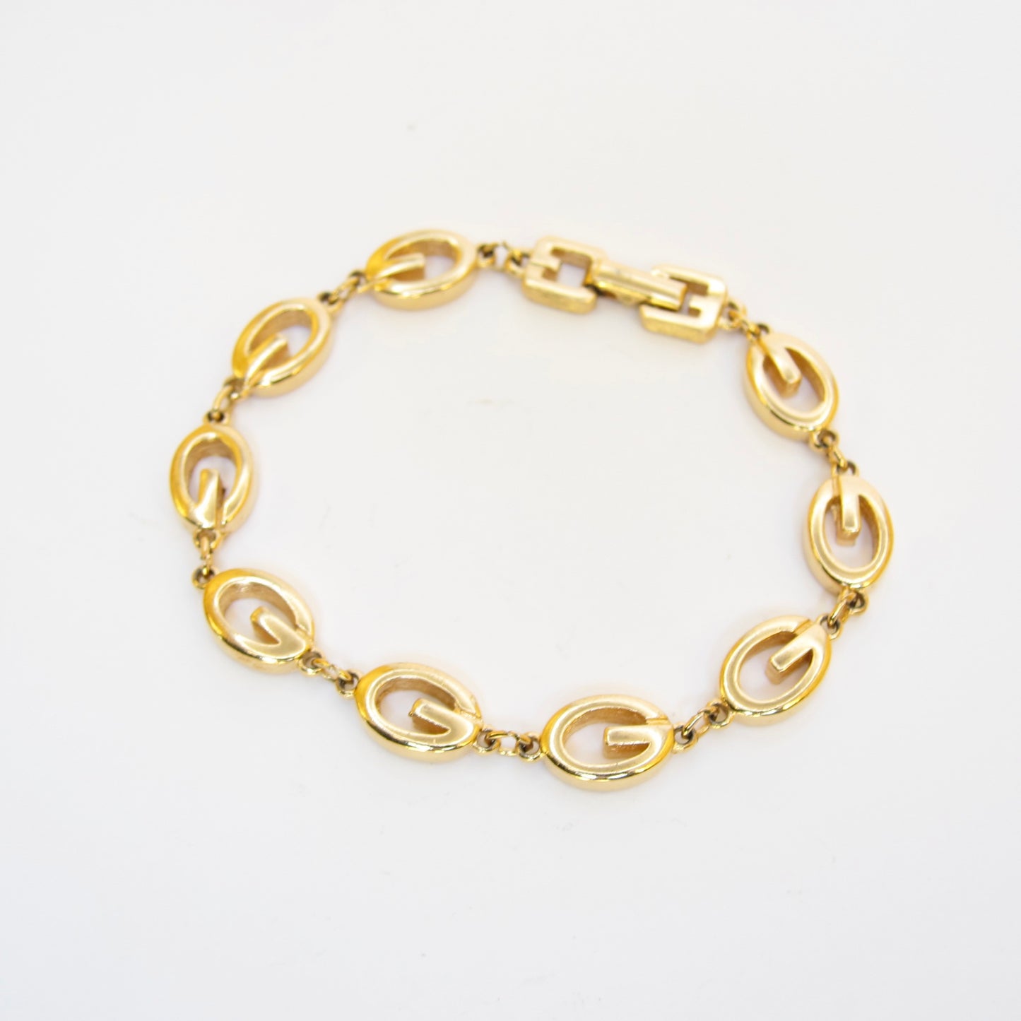 Givenchy Vintage G Logo Golden Bracelet