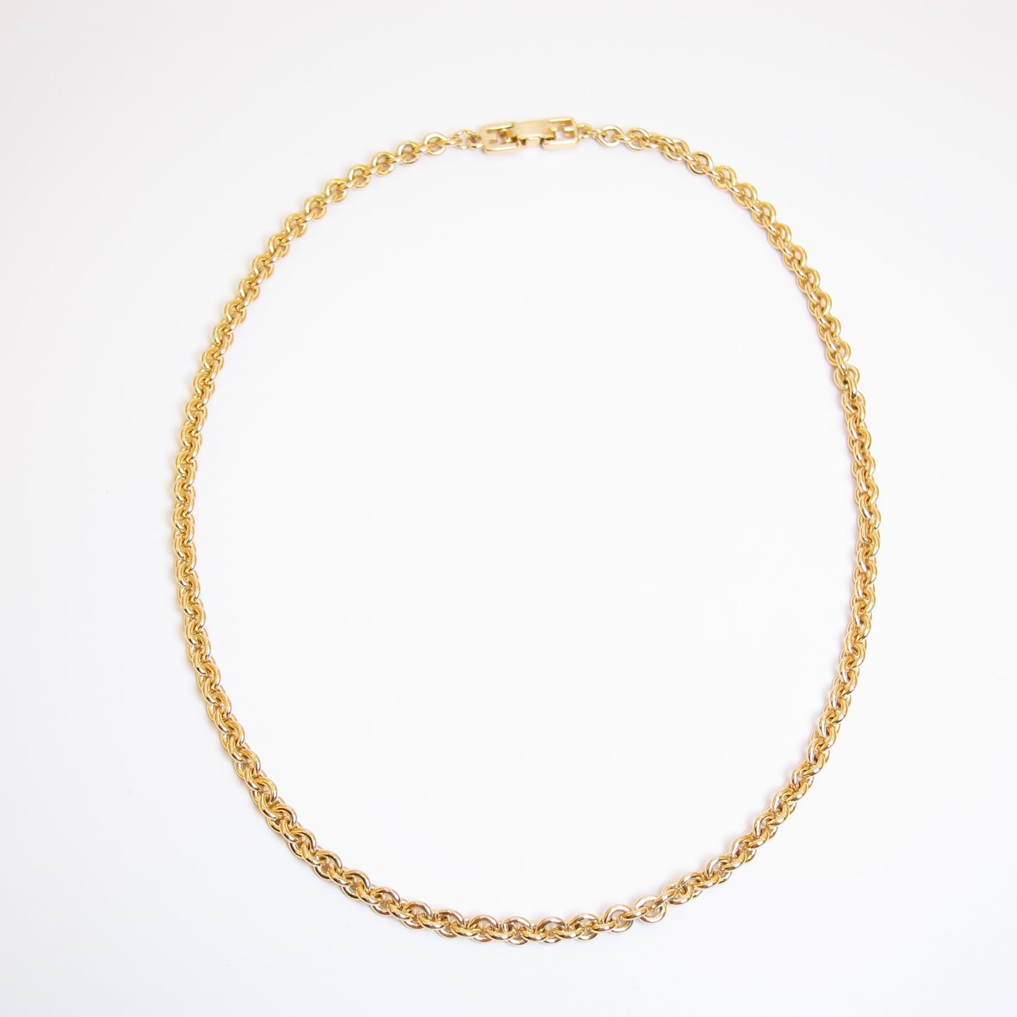 Givenchy Vintage Stylish Golden Chain Necklace