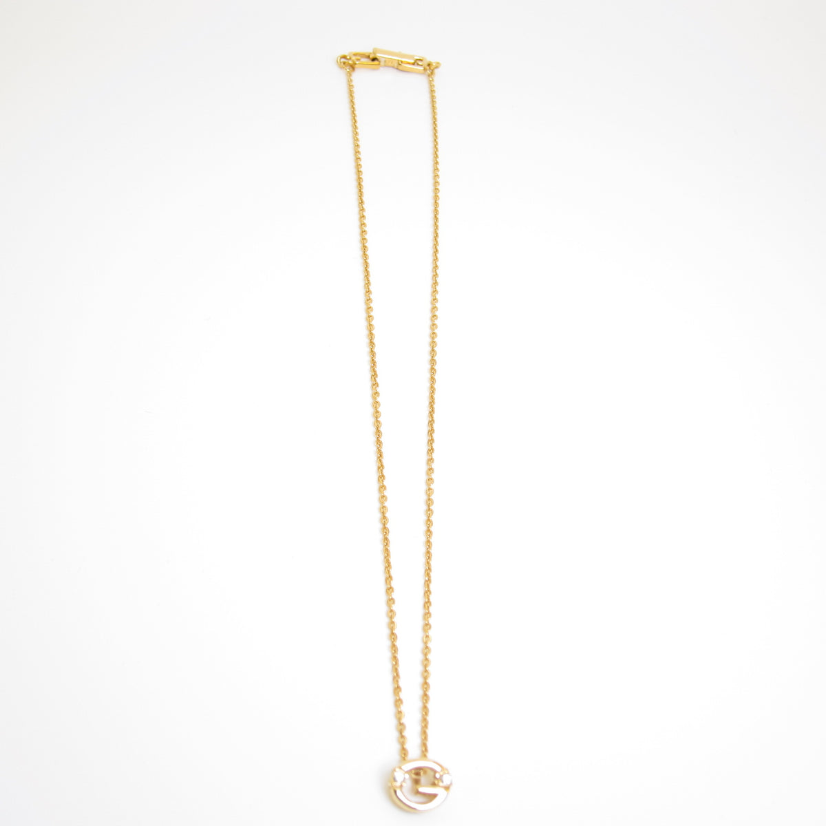Givenchy Vintage G Logo Gold-Tone Necklace