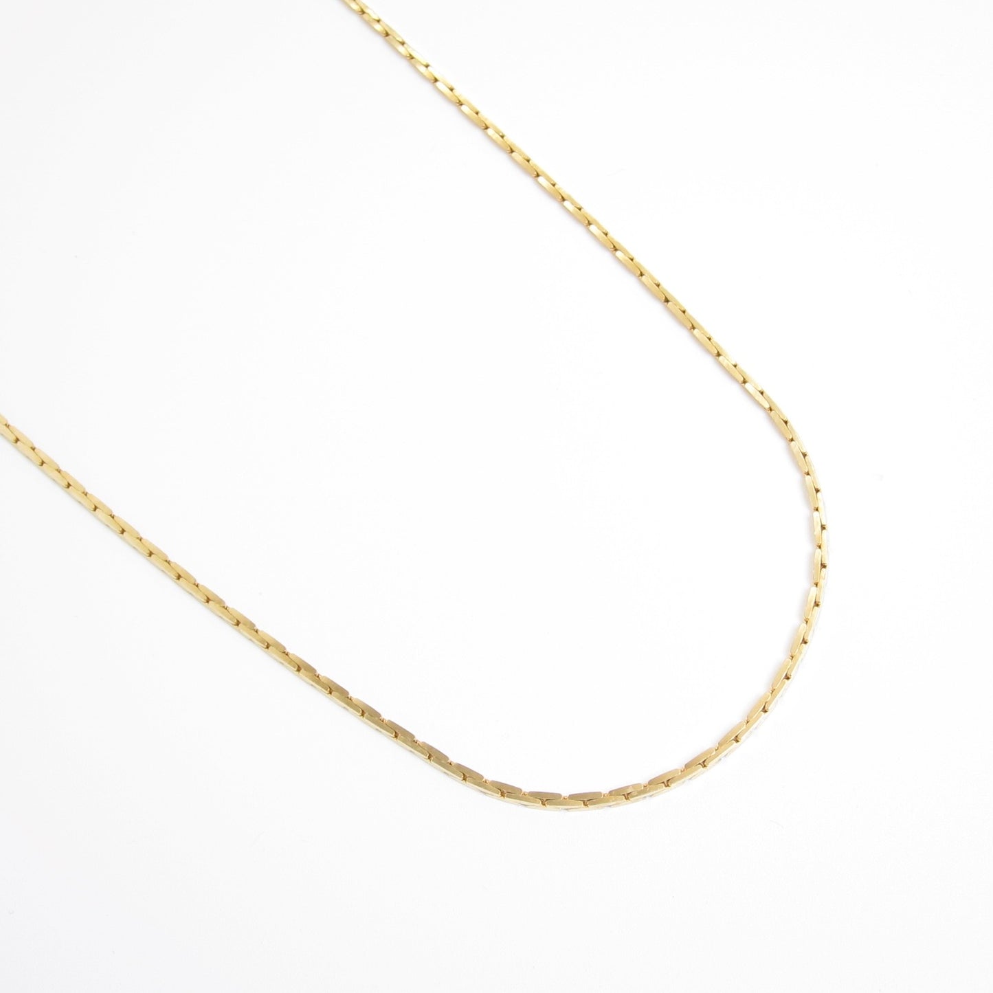 Givenchy Vintage Minimal Snake Chain Necklace