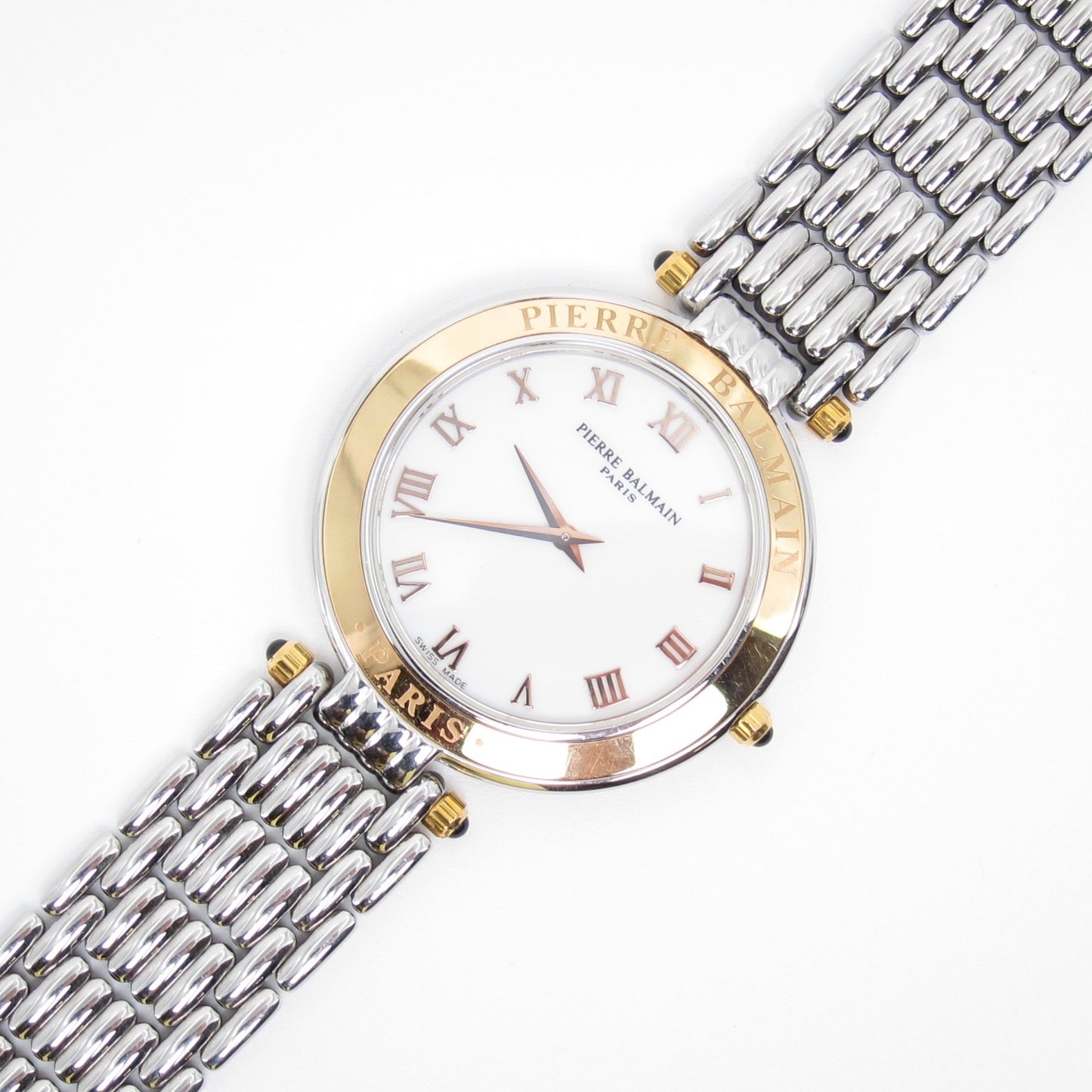 Pierre Balmain Vintage Two-Tone Roman Numeral Watch