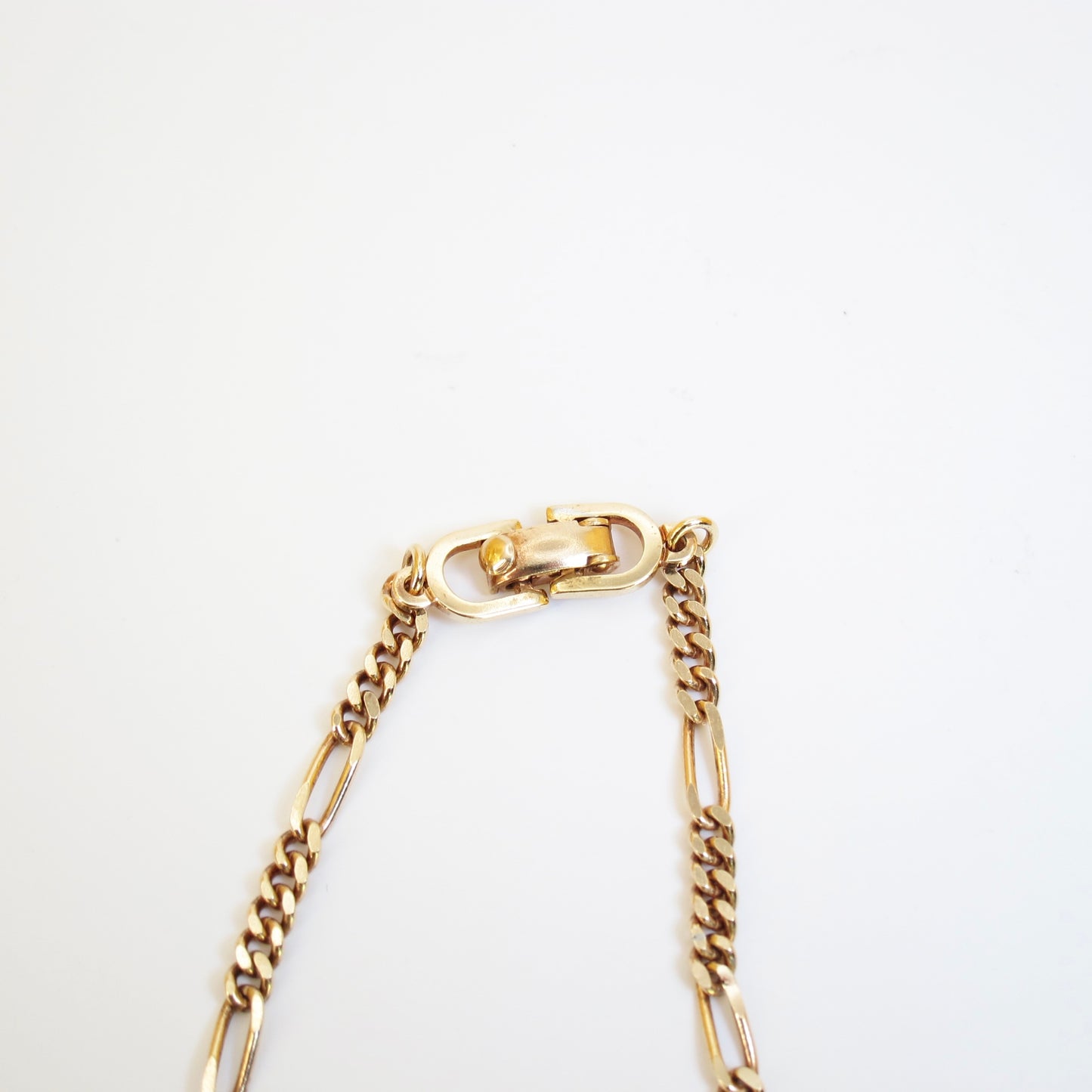 Christian Dior Vintage CD Logo in Amber and Golden Necklace
