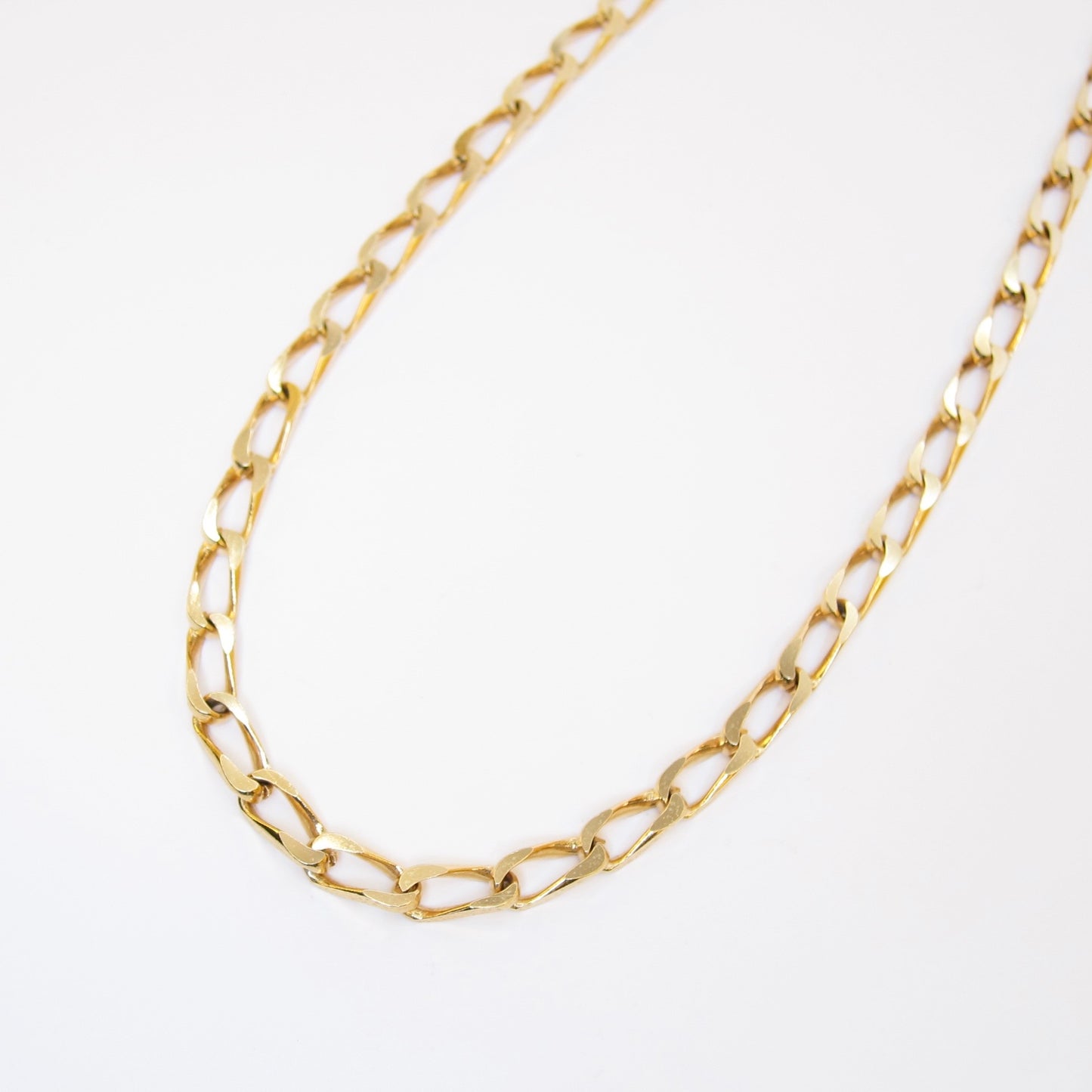 Givenchy Vintage Stylish Golden Link Chain Necklace