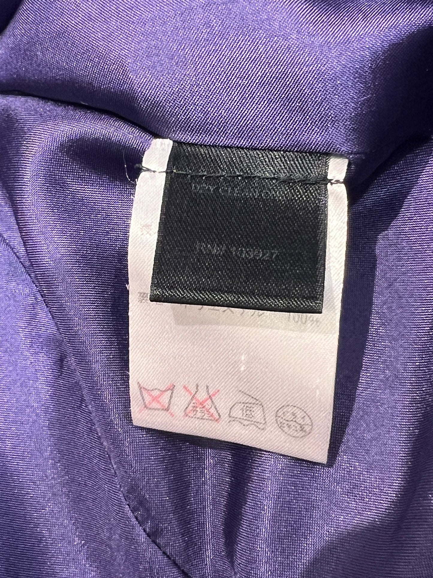 Marc by Marc Jacobs Purple Plaid Wool Coat