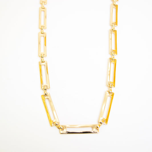 Givenchy Vintage Stylish Golden Long Necklace