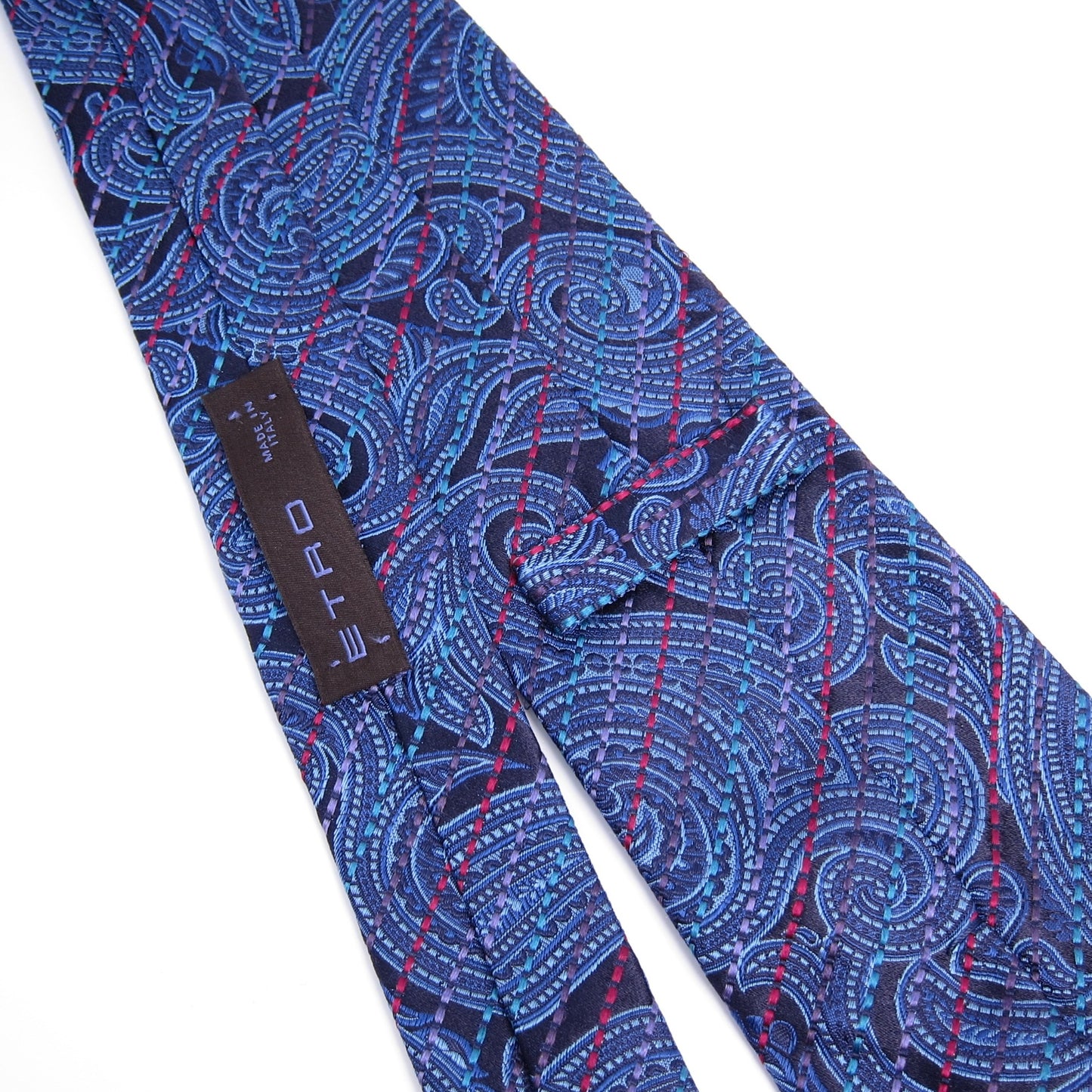 Etro Vintage Paisley & Tartan Silk Scarf