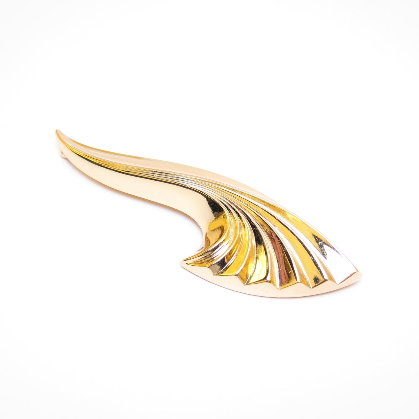 Christian Dior Vintage Stylish Wave Brooch Brooch