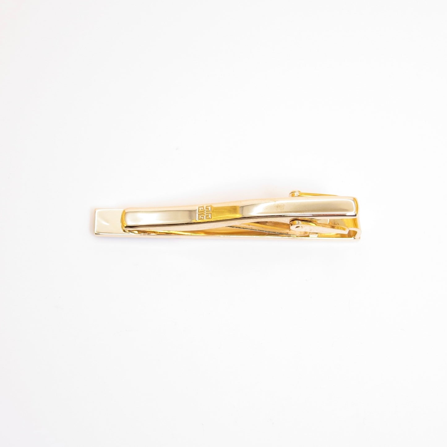 Givenchy Vintage Givenchy Logo Two Tone Tie Clip