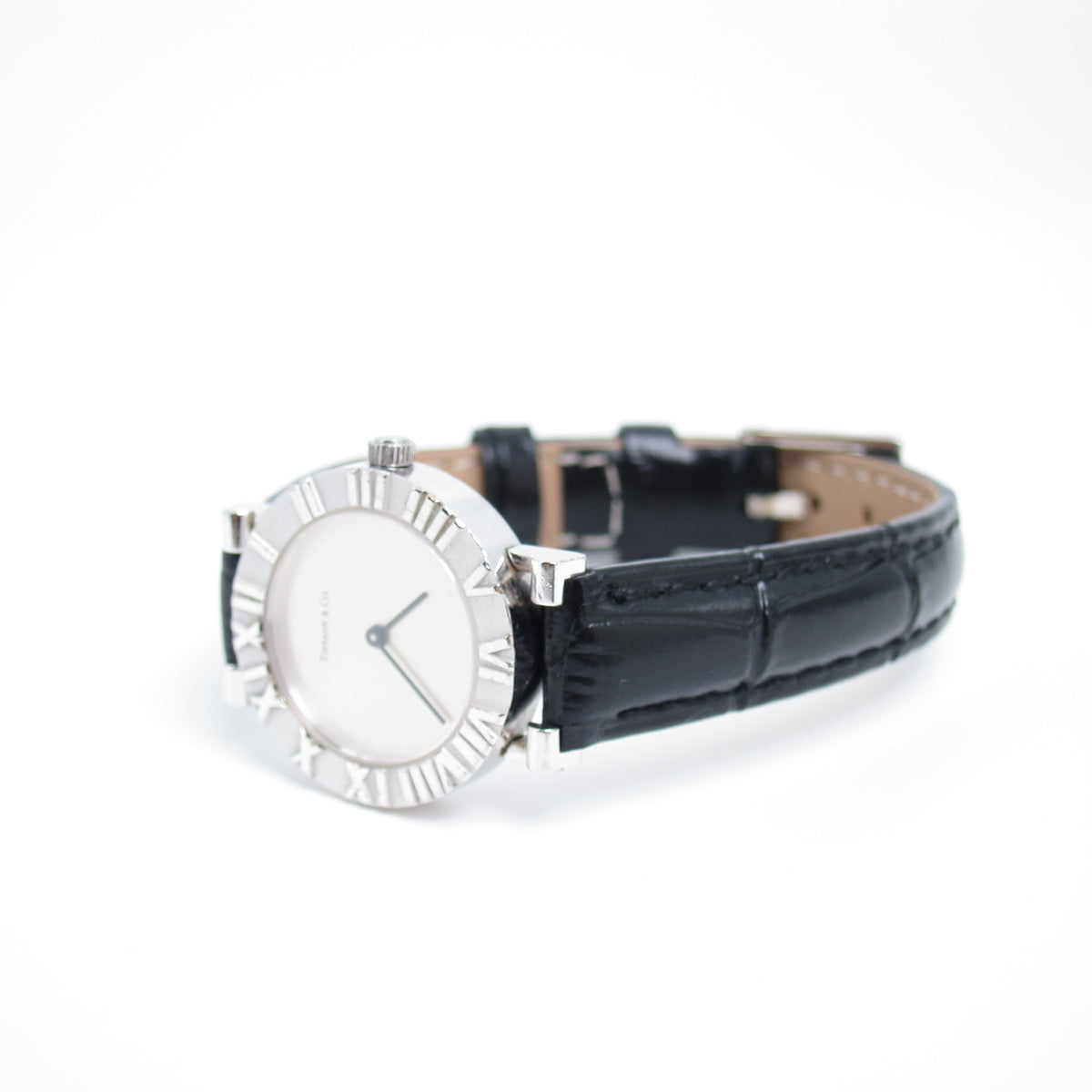 Tiffany & Co. Vintage Atlas L0640 925 Sterling Silver Watch