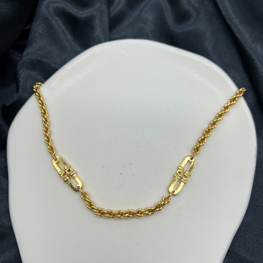 Christian Dior Vintage Golden Necklace