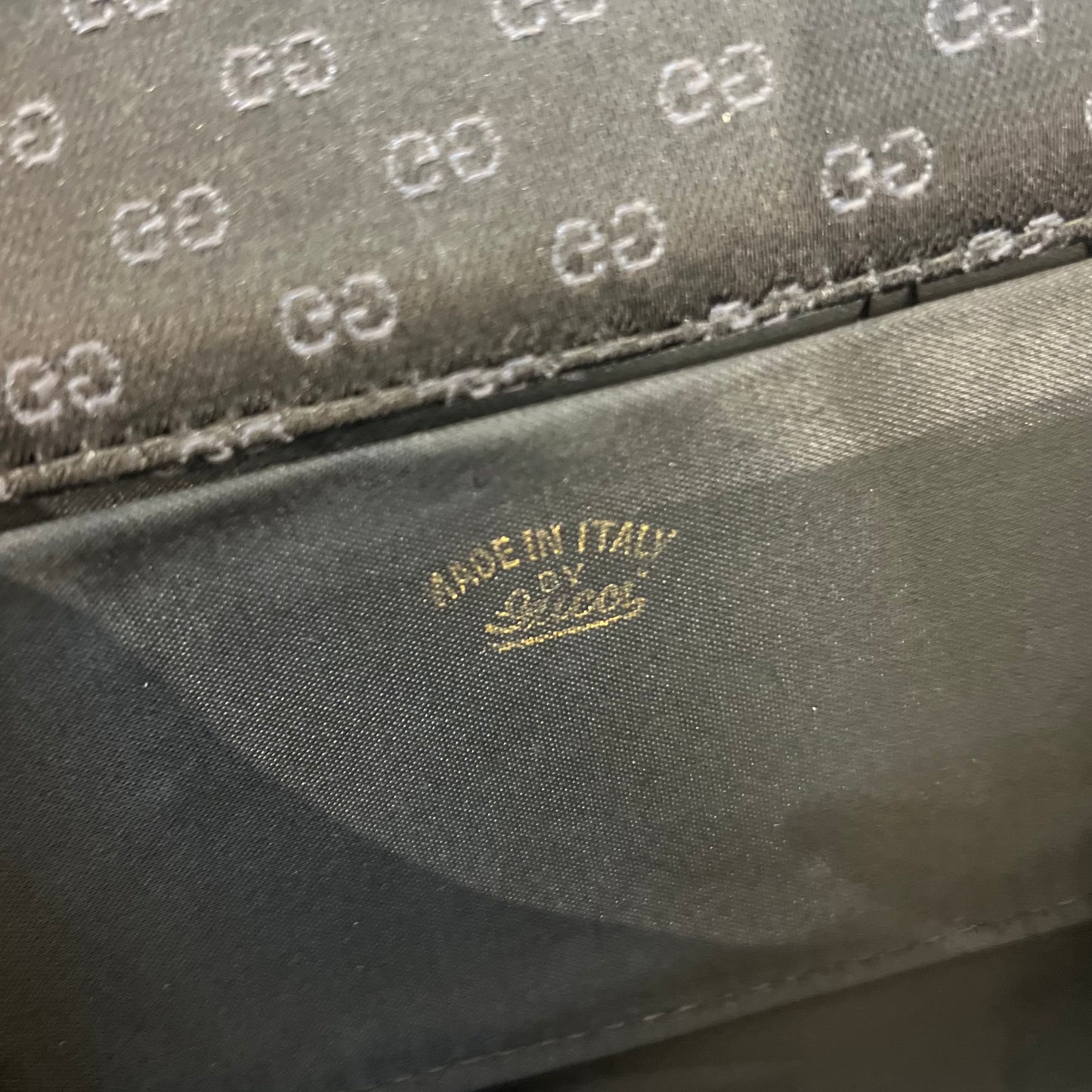 Gucci Vintage 3-Way Gg Monogram Shoulder Bag