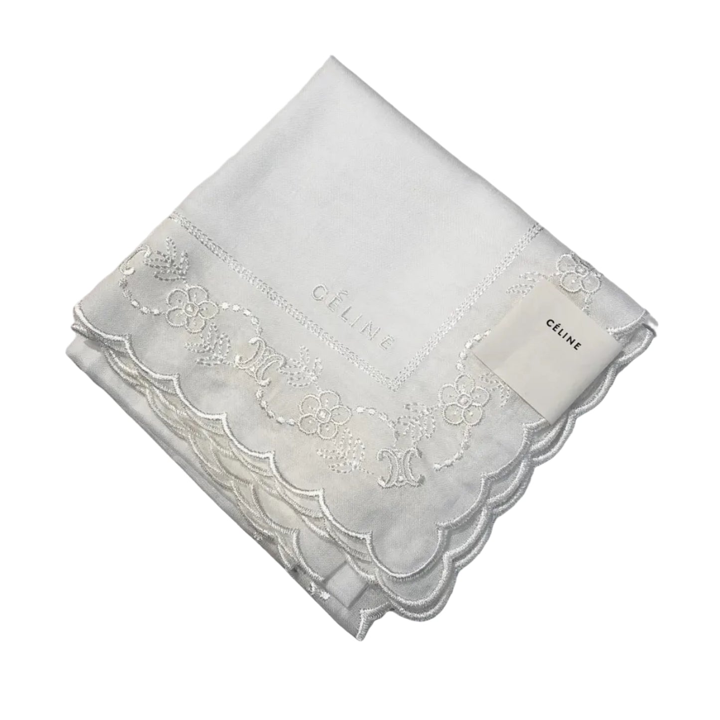 Celine Vintage Unused Handkerchief