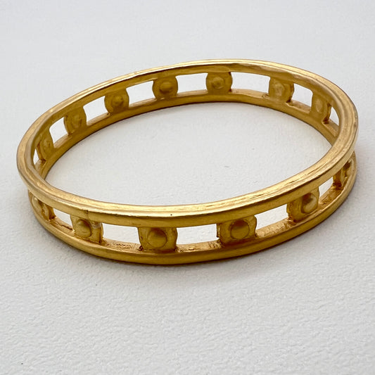 Givenchy Vintage Stylish Golden Bangle