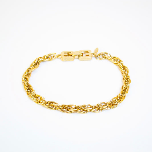 Givenchy Vintage Stylish Golden Bracelet