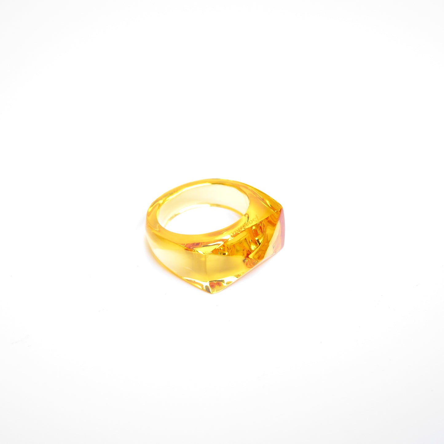 Baccarat Vintage Yellow Ring #14