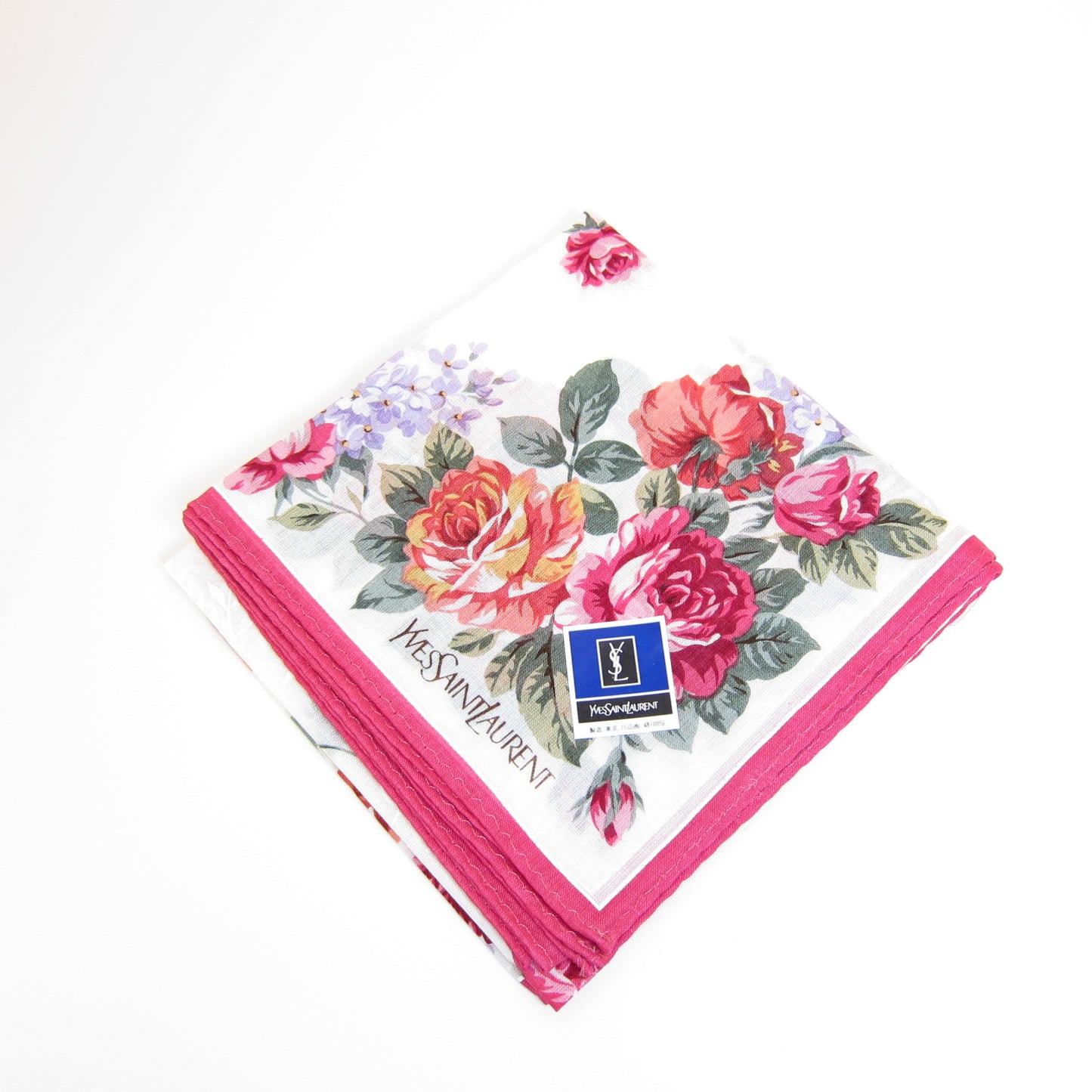 Yves Saint Laurent Vintage Unused Handkerchief