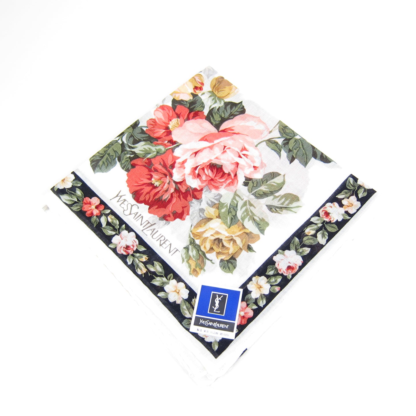 Yves Saint Laurent Vintage Unused Handkerchief