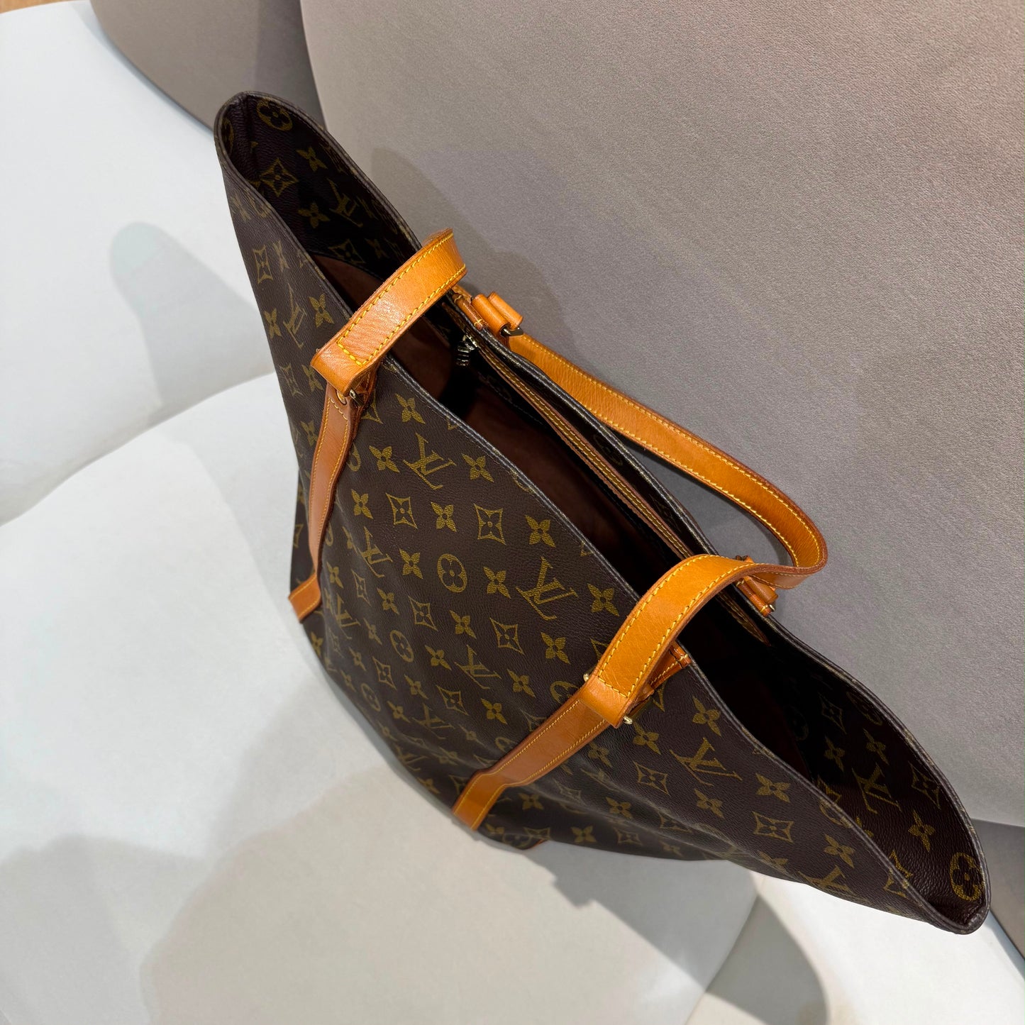 Louis Vuitton Vintage Monogram Sac Shopping Tote Bag