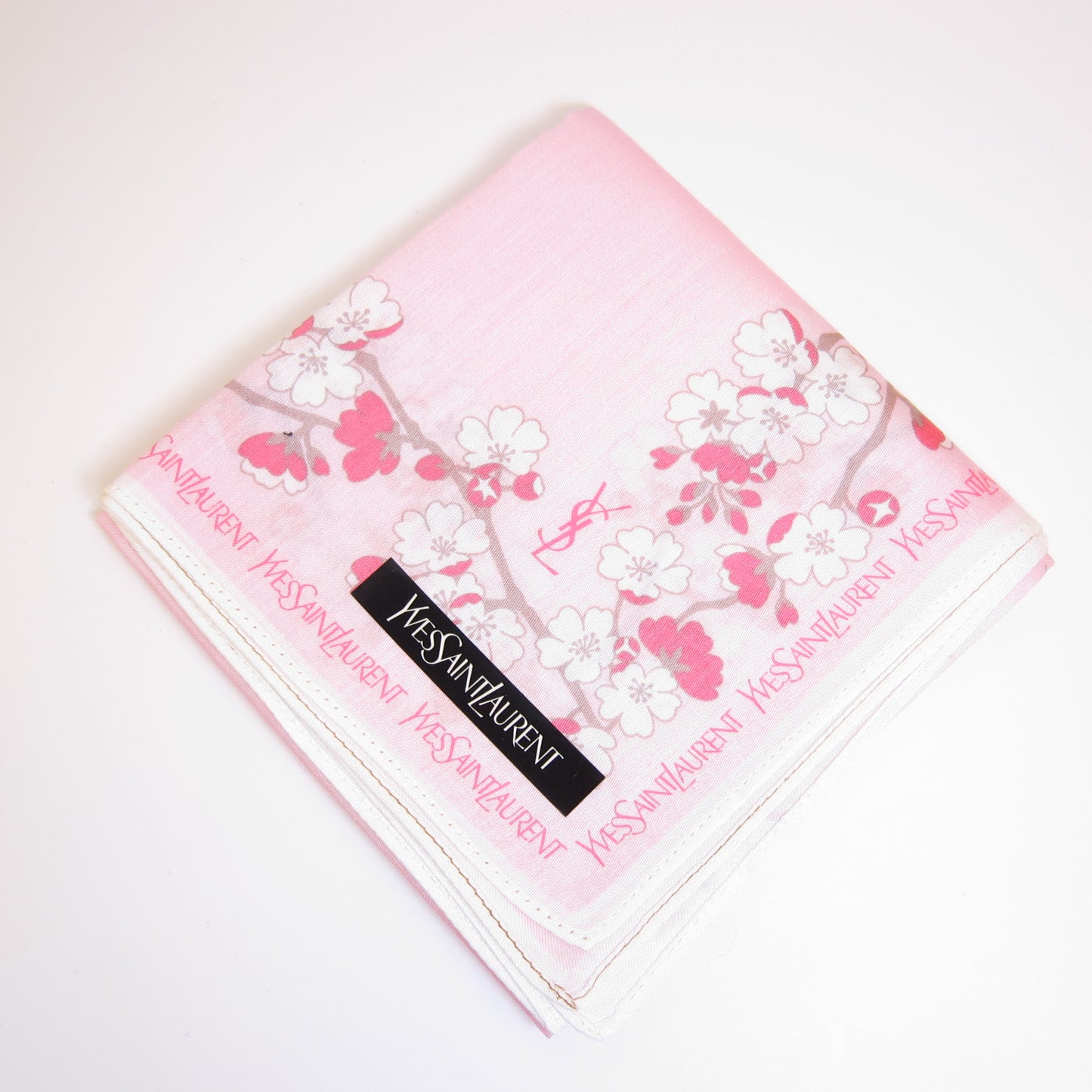 Yves Saint Laurent Vintage Unused Handkerchief