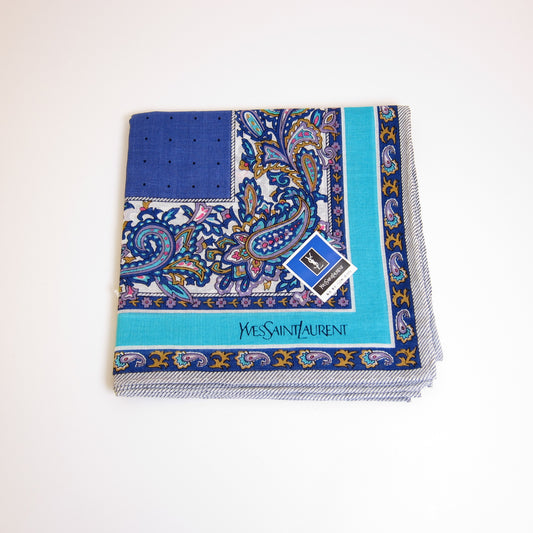 Yves Saint Laurent Vintage Unused Handkerchief