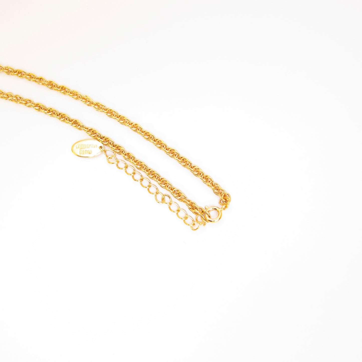 Gianni Valentino Vintage Stylish Golden Long Necklace