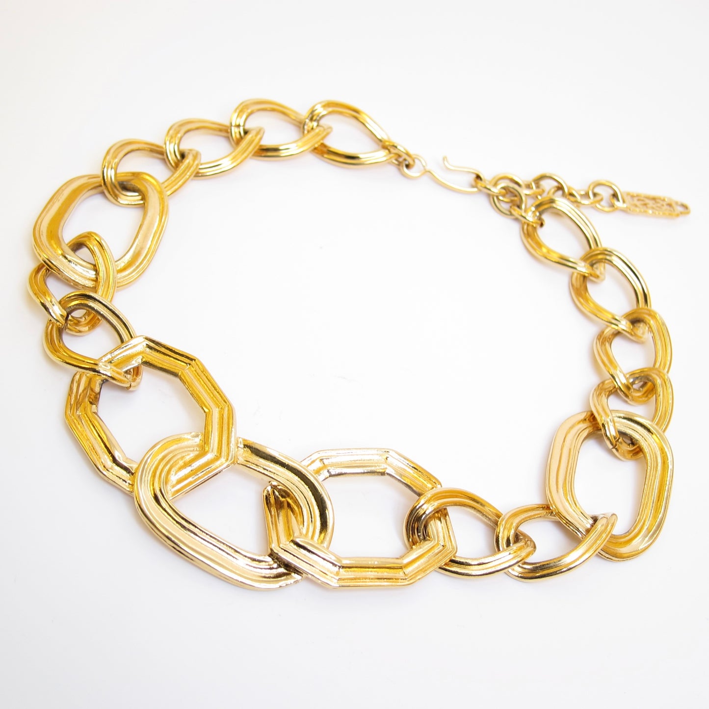 Yves Saint Laurent Vintage Stylish Golden Necklace