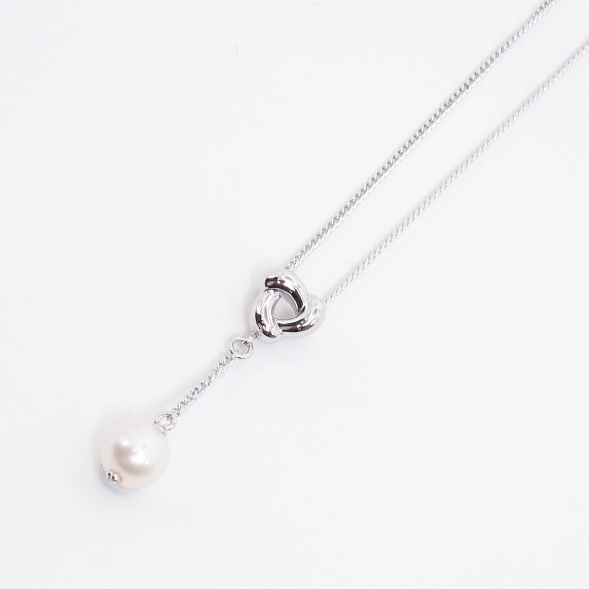 Tasaki Vintage Tasaki X Noevir Pearl Silver Y-Necklace