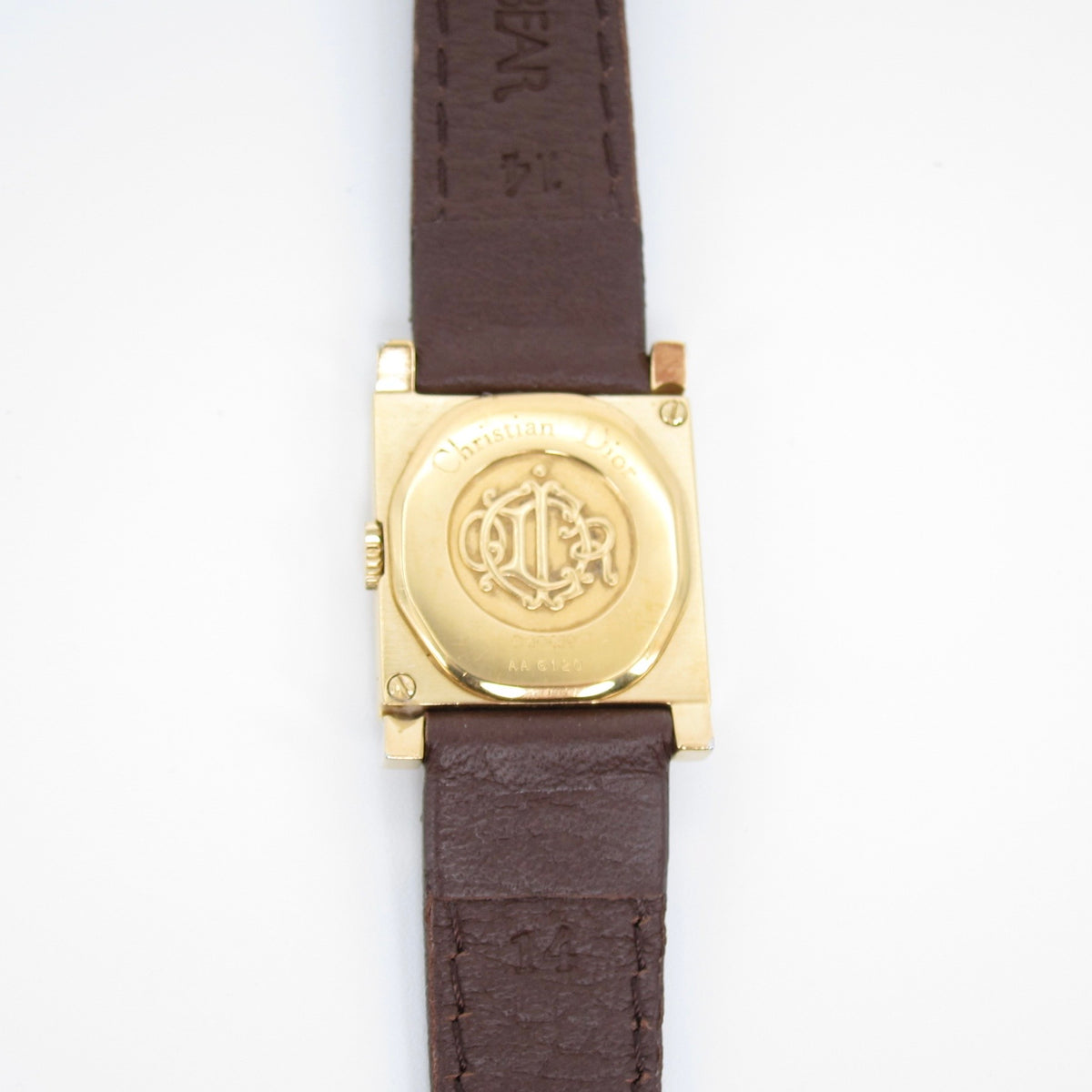 Christian Dior Vintage La Parisienne D60-159 Gold-Tone Watch