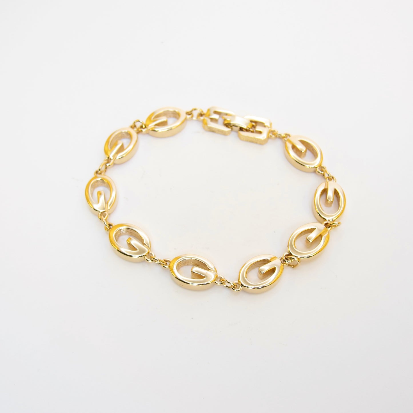 Givenchy Vintage G Logo Golden Bracelet