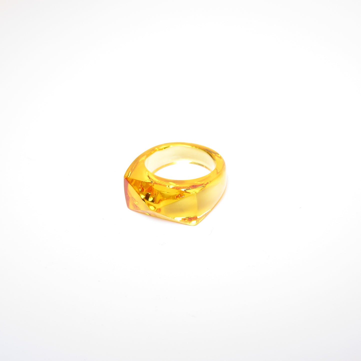Baccarat Vintage Yellow Ring #14