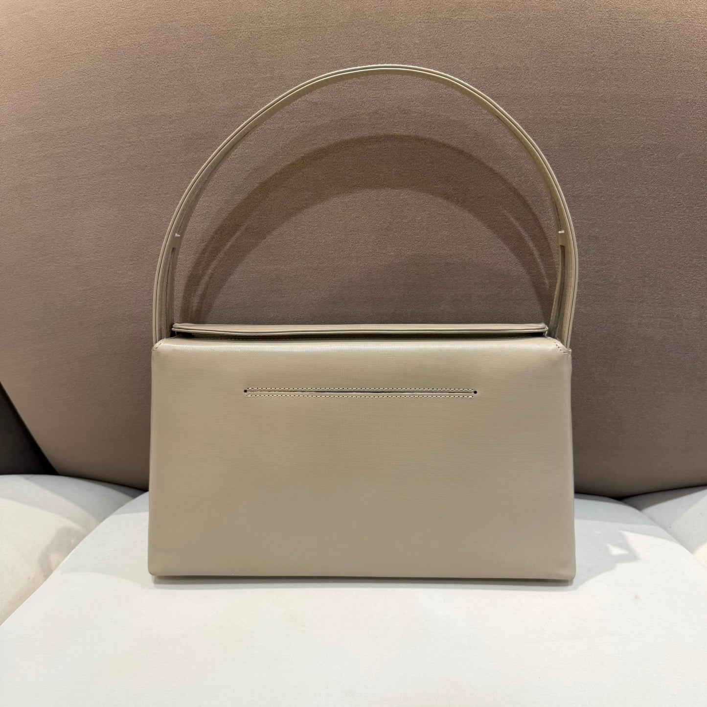 Givenchy Vintage Leather Shoulder Bag – Pale Taupe