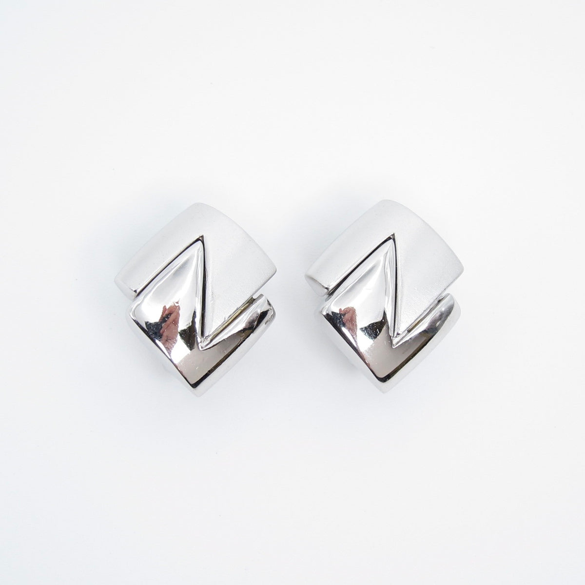 Givenchy 中古幾何 G 字耳夾