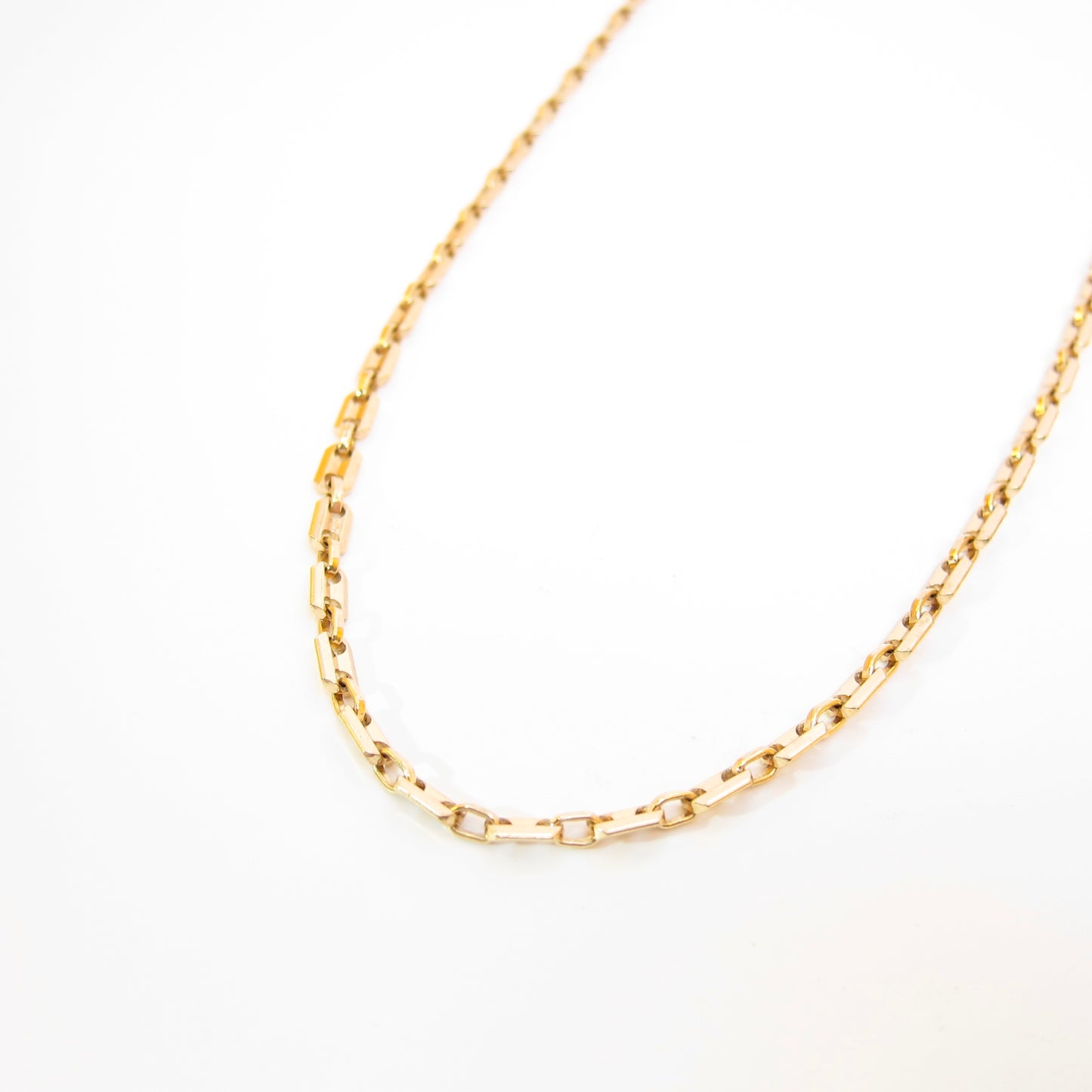 Christian Dior Vintage Stylish Golden Long Chain Necklace