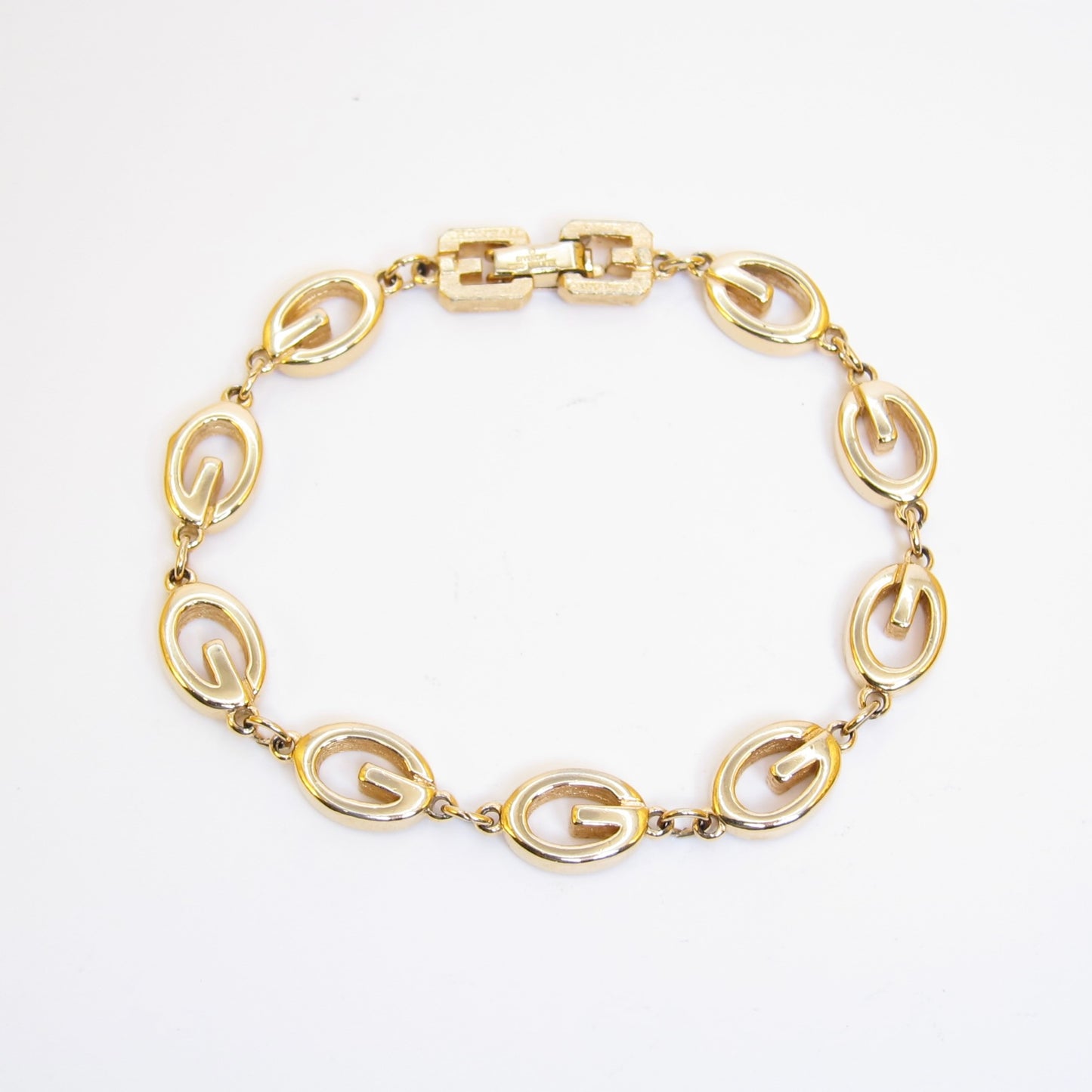 Givenchy Vintage G Logo Golden Bracelet