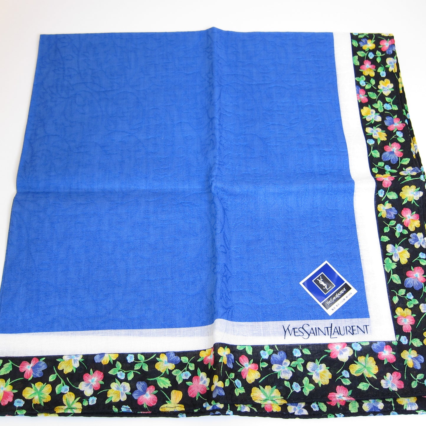 Yves Saint Laurent Vintage Unused Handkerchief