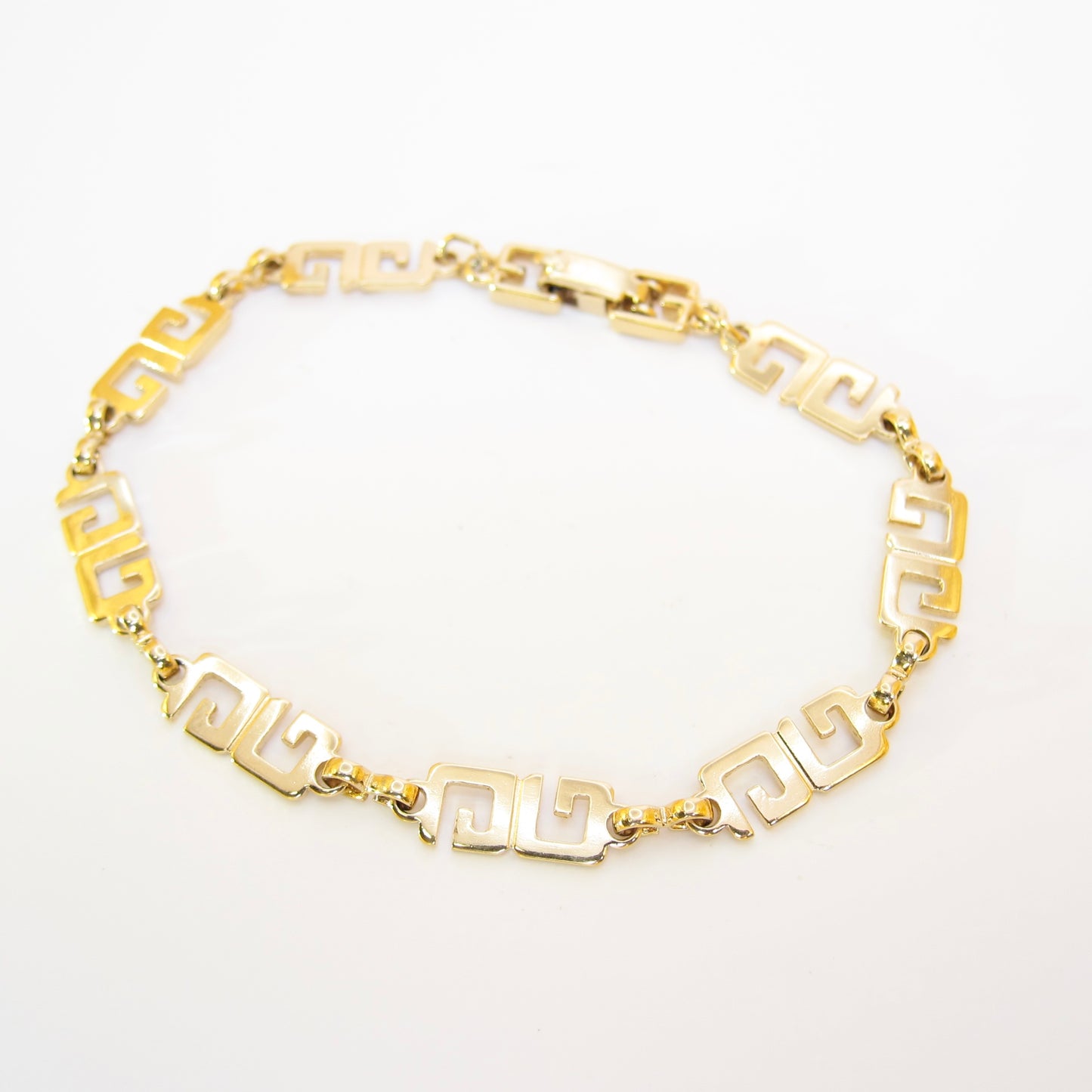 Givenchy Vintage GG Logo Golden Bracelet