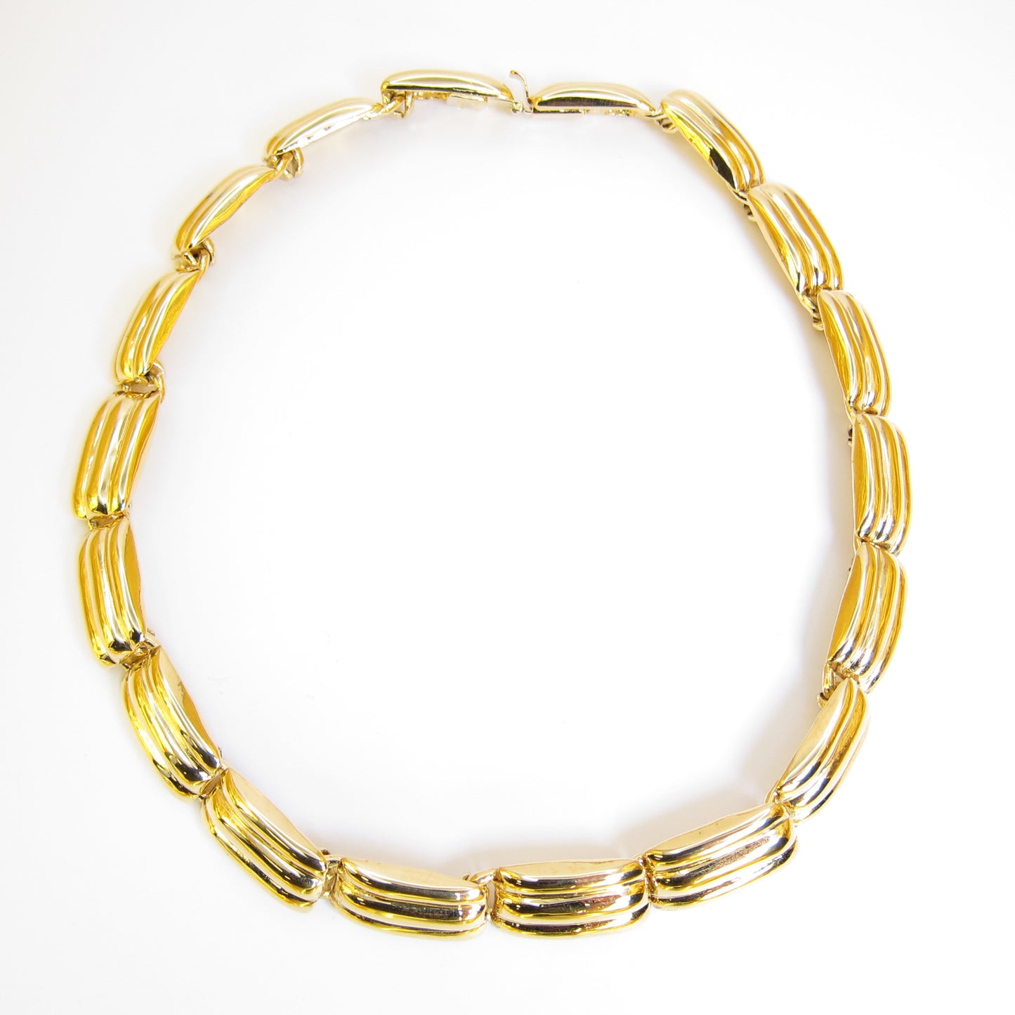 Yves Saint Laurent Vintage Stylish Golden Necklace