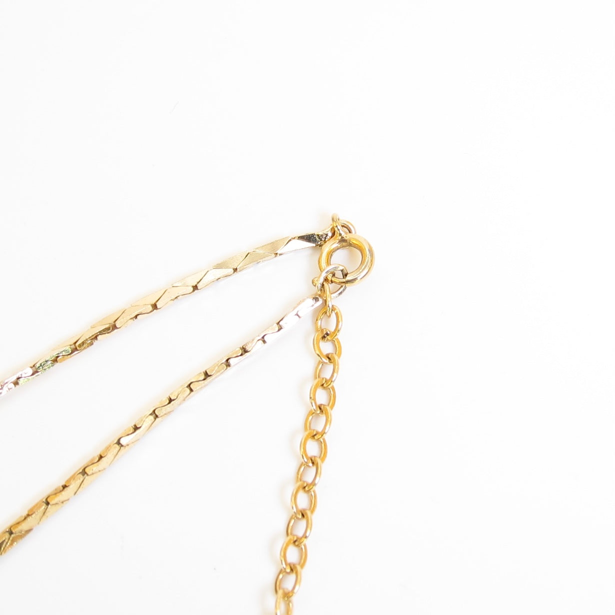 Christian Dior Vintage Purple Color Stone and Rhineatone Golden Necklace