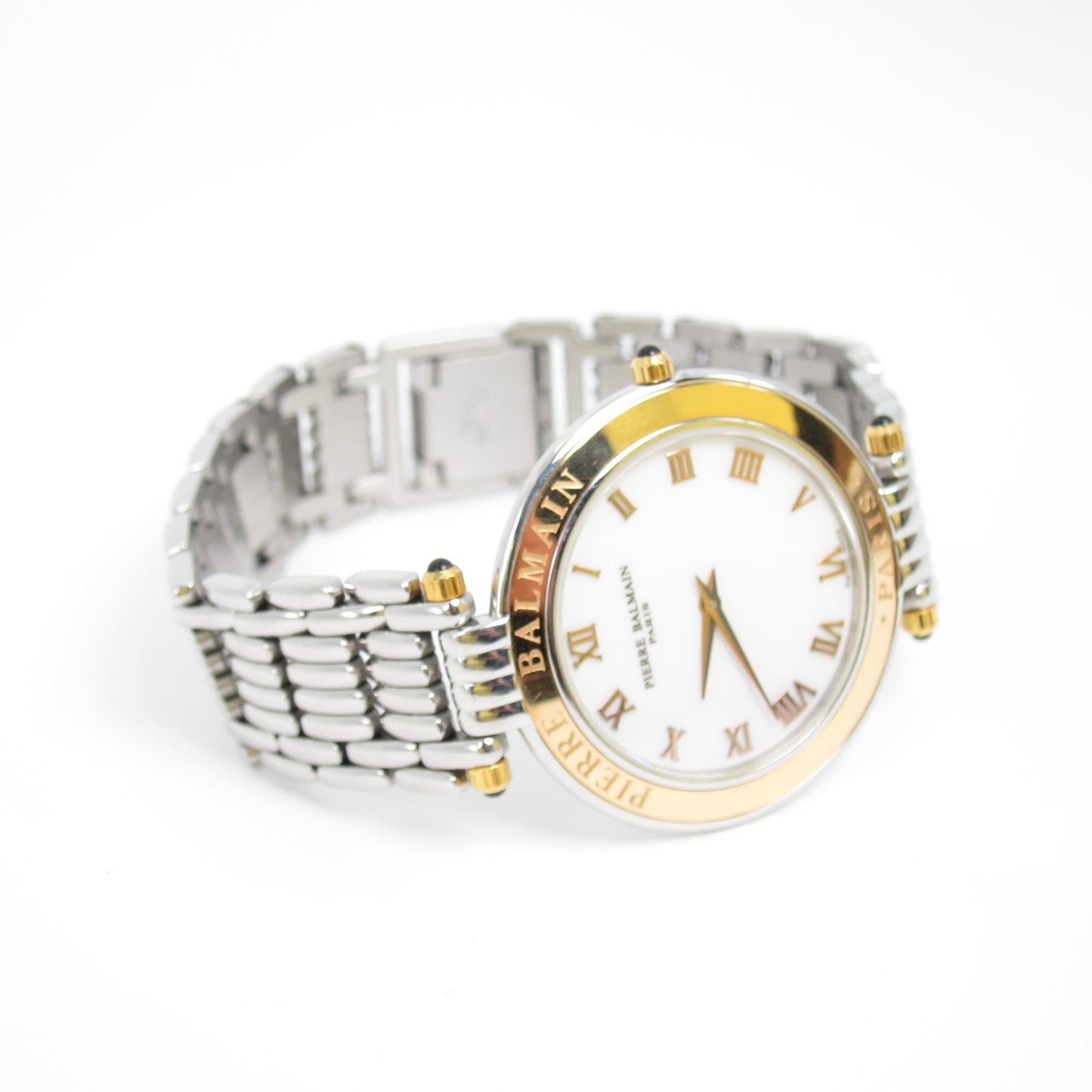 Pierre Balmain Vintage Two-Tone Roman Numeral Watch
