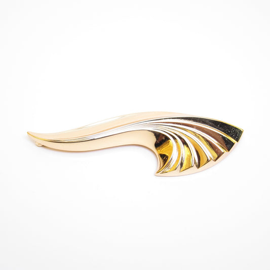 Christian Dior Vintage Stylish Wave Brooch Brooch