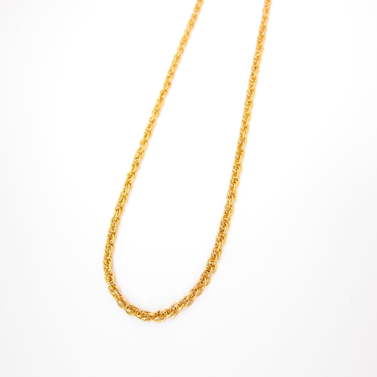 Gianni Valentino Vintage Stylish Golden Long Necklace